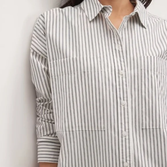 Everlane Midi Cotton Shirt Dress - Picture 4 of 6